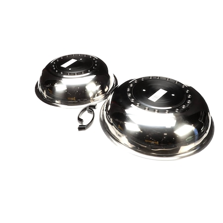 Evo 2Pc Ss SteamerCooking Covers 12-0116-AC